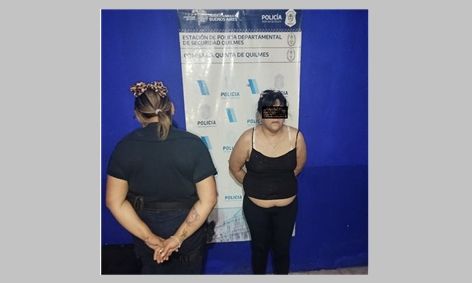 Quilmes – Una mujer detenida, acusada de robar en el negocio de su ex-pareja